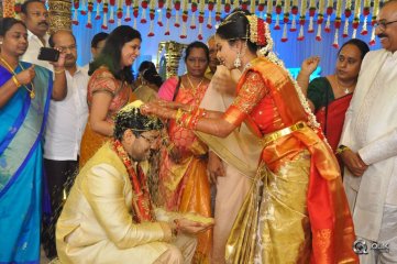 Celebs At Producer Ram Mohan Rao Daughter Wedding